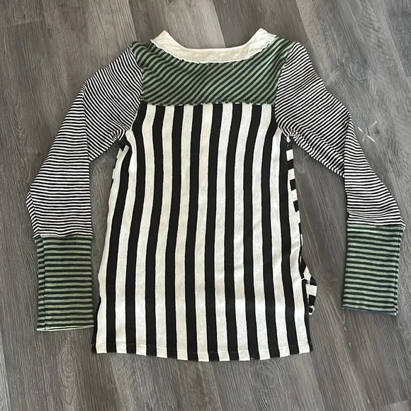 We the Free - Give Me Stripes Henley Long Sleeve Top - Size Small - Picture 7 of 16